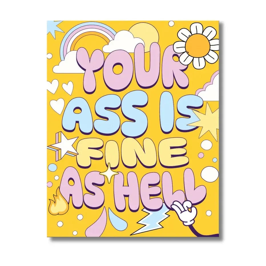 Your Ass is Fine as Hell 500 Piece Jigsaw Puzzle Fun Club Puzzle Merchant