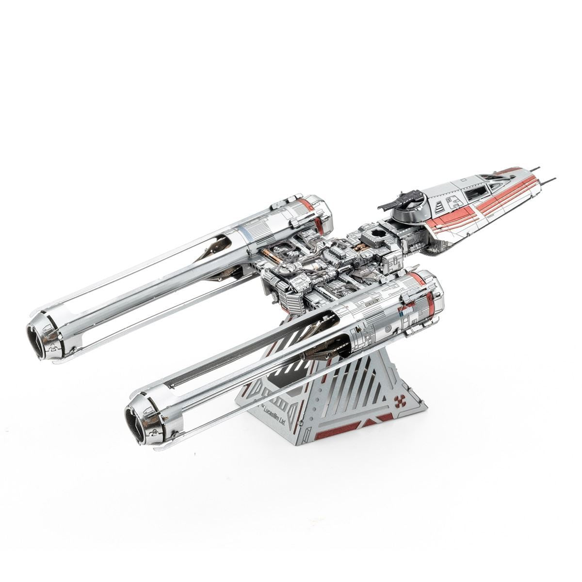 Zorii's Y-Wing Fighter Star Wars 3D Steel Model Kit Metal Earth