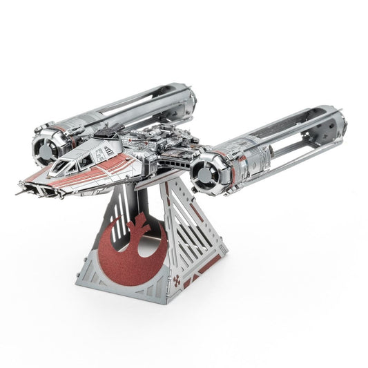 Zorii's Y-Wing Fighter Star Wars 3D Steel Model Kit Metal Earth