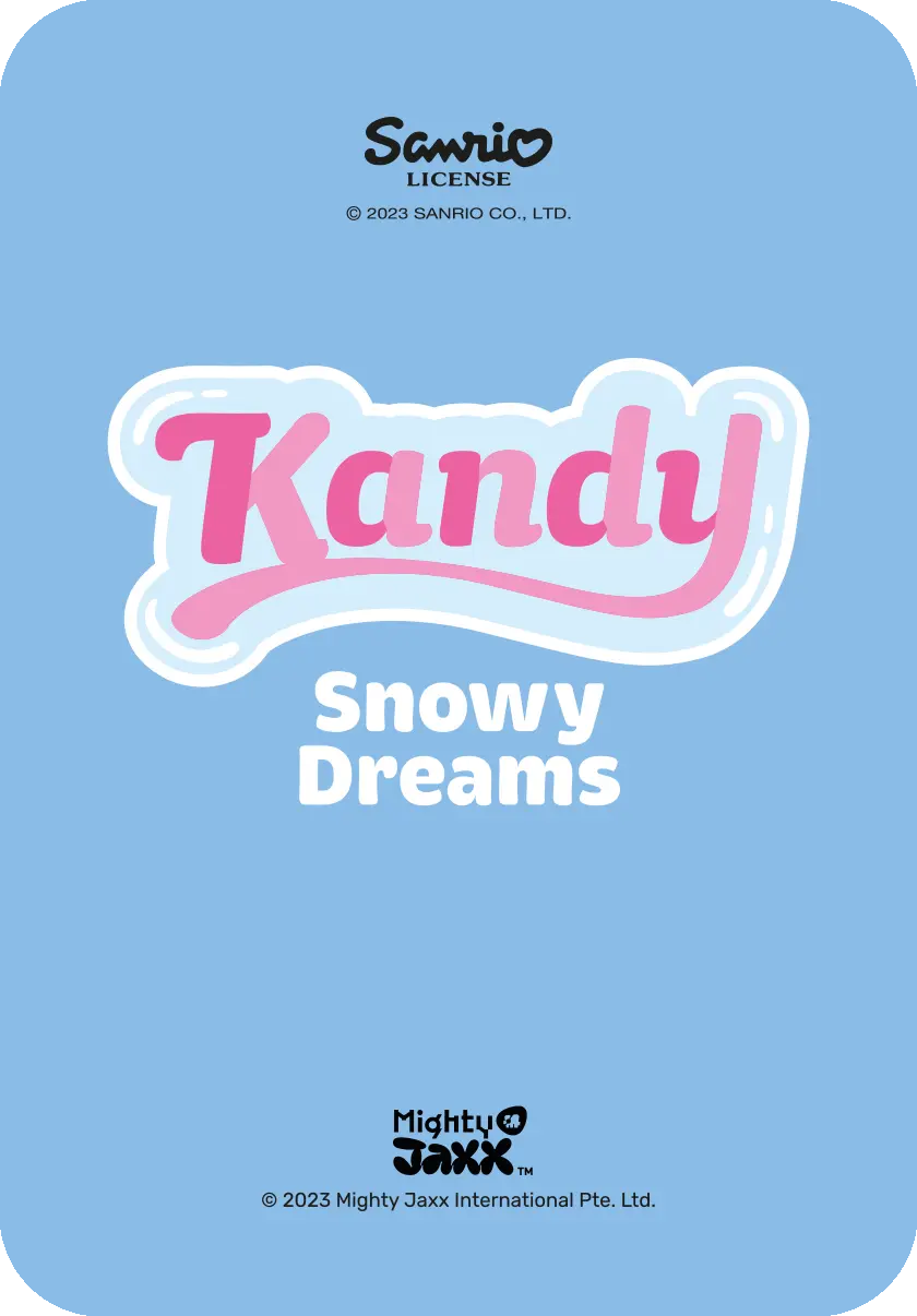 Kandy x Sanrio Snowy Dreams Blind Box - Hello Kitty Winter Series by Mighty Jaxx Super Anime Store