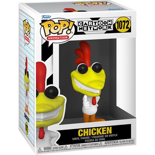 Funko Pop! Cow & Chicken: Chicken Josh's Cards