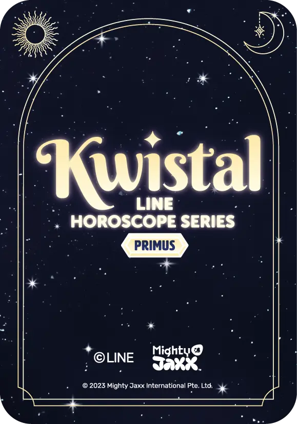 Kwistal: LINE Horoscope Series Primus (1 Blind Box) Super Anime Store