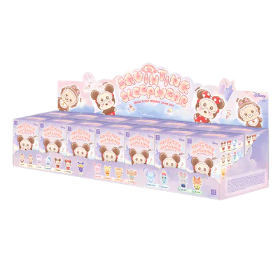 [In Stock] MINISO Disney Squinting Sleepwear Series Plush Keychains Gift Blind Box Case of 14 Sealed Blind Boxes Ralphie's Funhouse