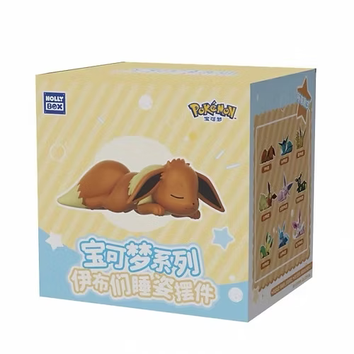Holly Box Pokémon Sleepy Eevee Blind Box Spoils and Loot