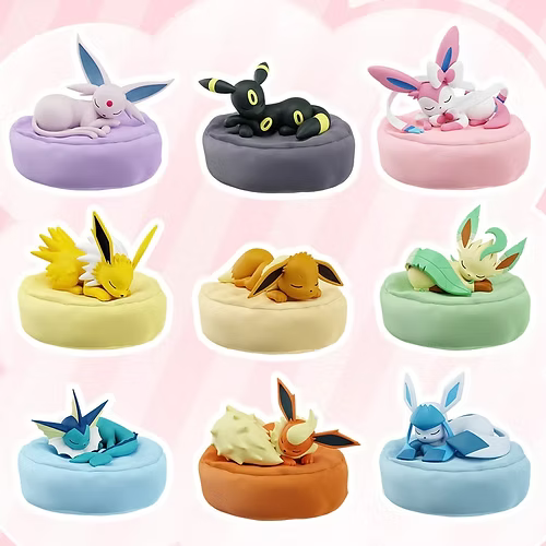 Holly Box Pokémon Sleepy Eevee Blind Box Spoils and Loot