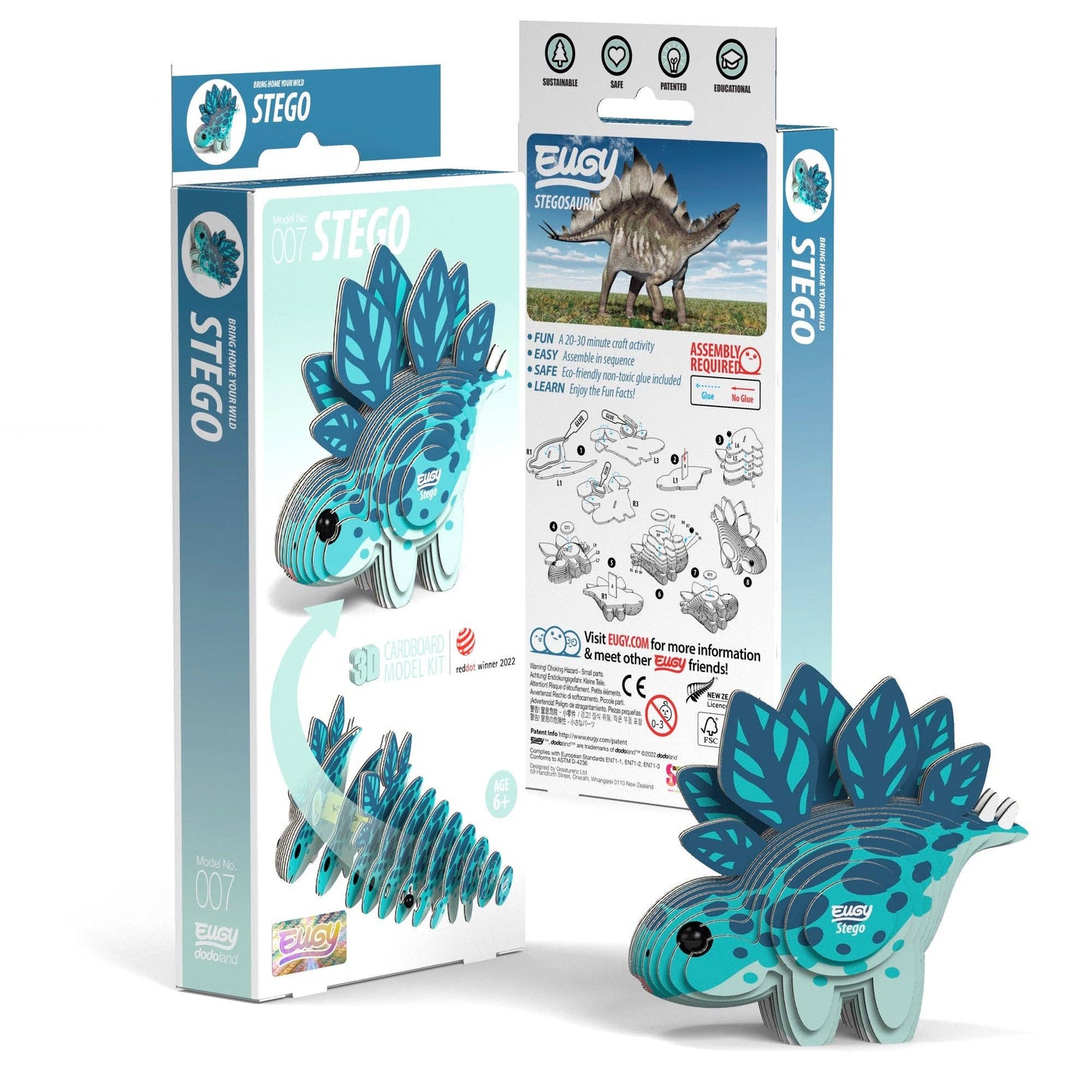 EUGY Stego 3D Puzzle Olita Gifts & Goods