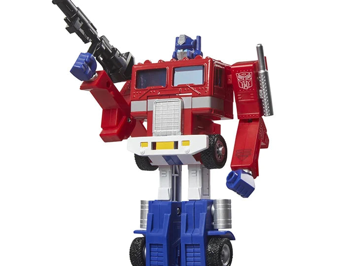 Transformers 40th Anniversary Optimus Prime (Retro G1) Action Figure Collectors Row