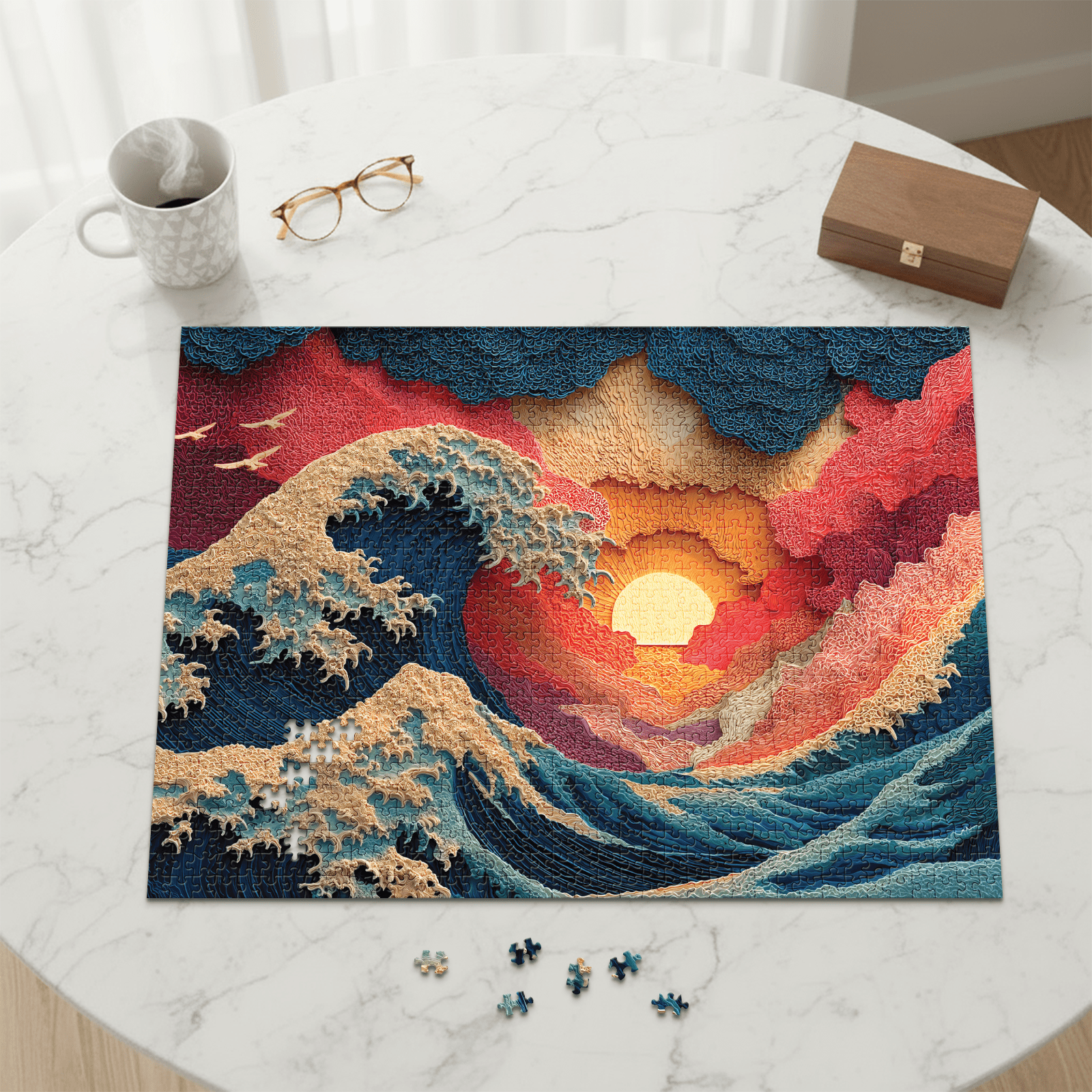 Great Wave Puzzle Olita Gifts & Goods