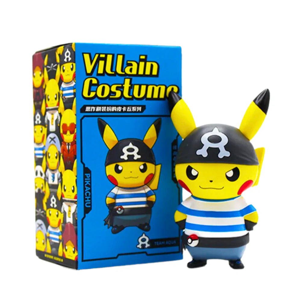 Pokemon Pikachu Villain Costume Series Figurine (Random) Spoils and Loot