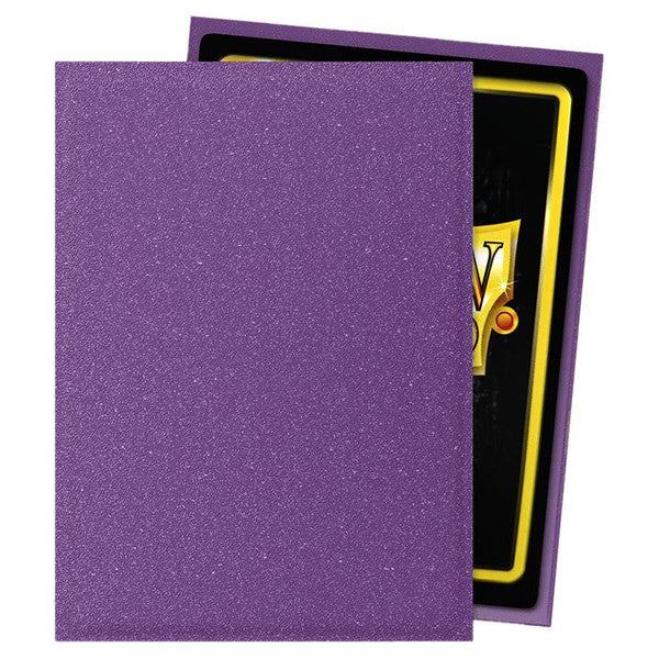 Dragon Shield Card Sleeves (100) Amethyst (Matte) Spoils and Loot