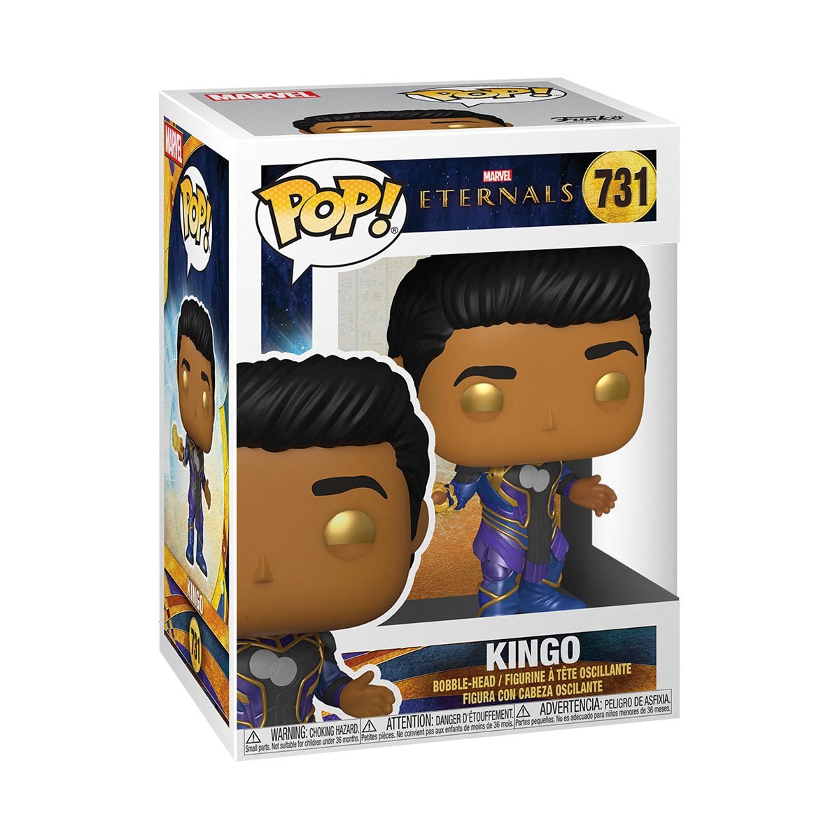 Funko Pop! Eternals: Kingo Josh's Cards