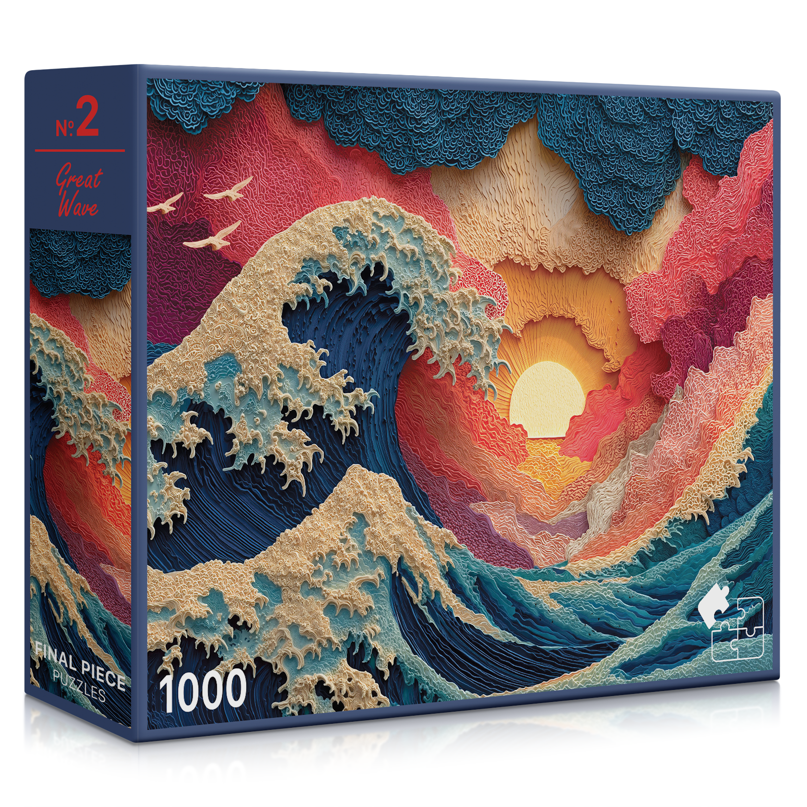 Great Wave Puzzle Olita Gifts & Goods