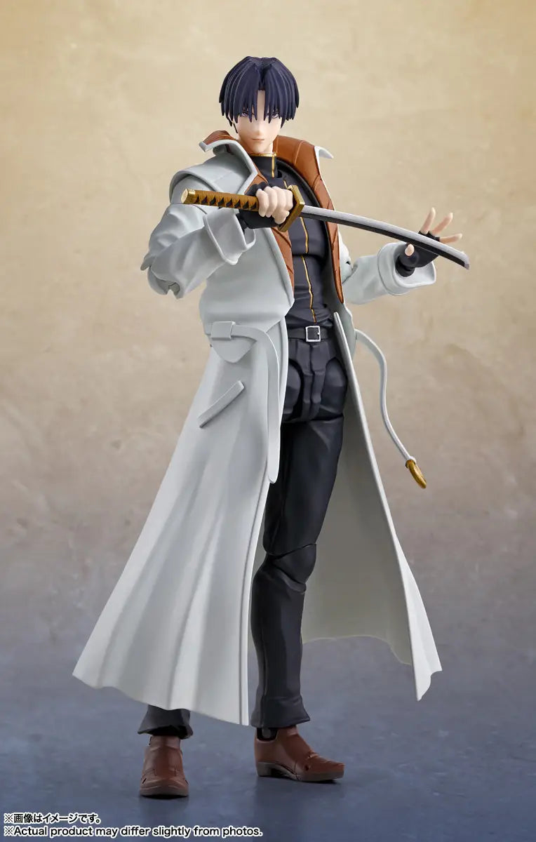 S.H.Figuarts Shinomori Aoshi Rurouni Kenshin Figure Super Anime Store