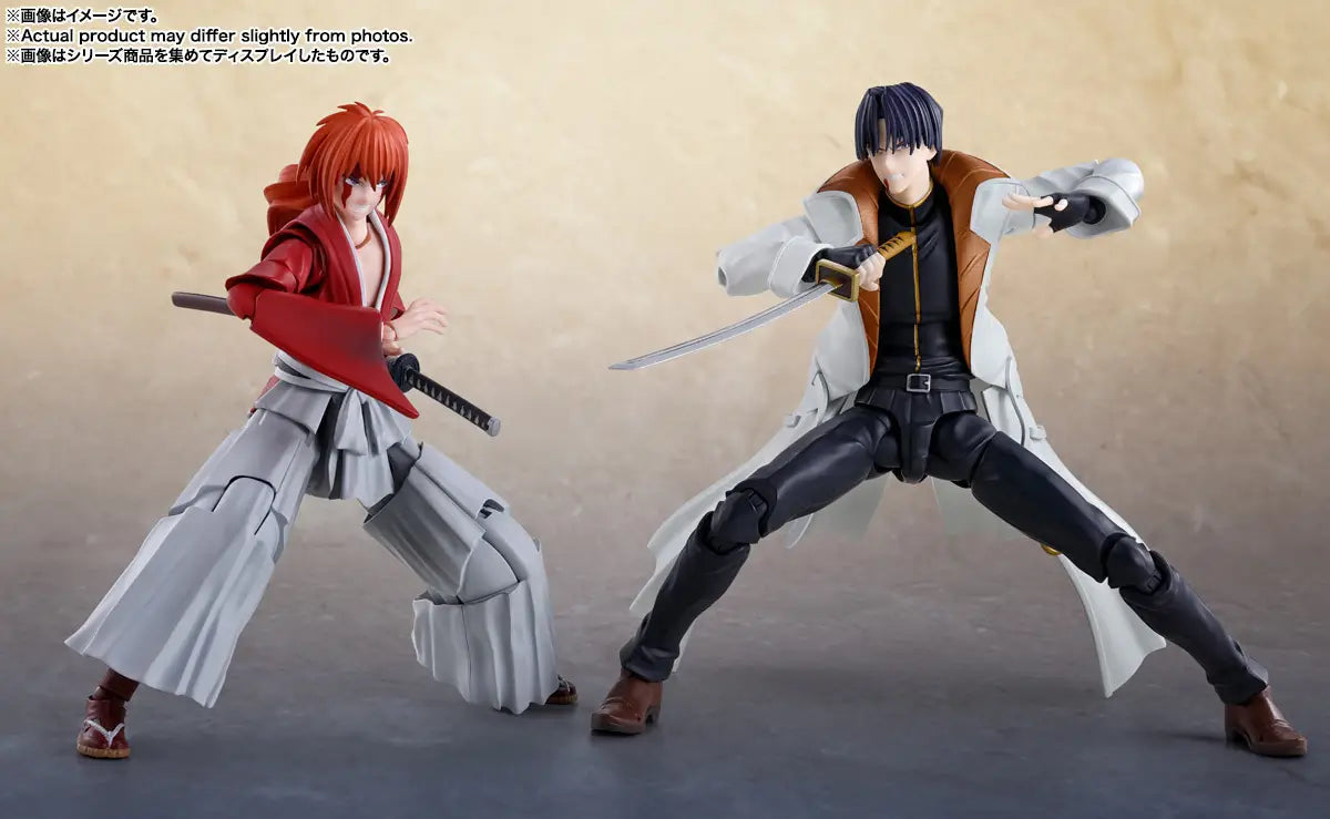S.H.Figuarts Shinomori Aoshi Rurouni Kenshin Figure Super Anime Store