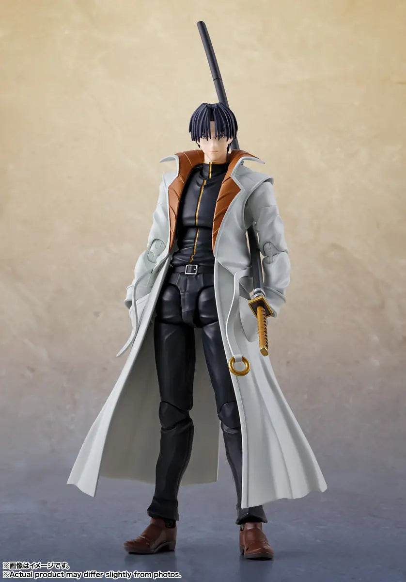 S.H.Figuarts Shinomori Aoshi Rurouni Kenshin Figure Super Anime Store