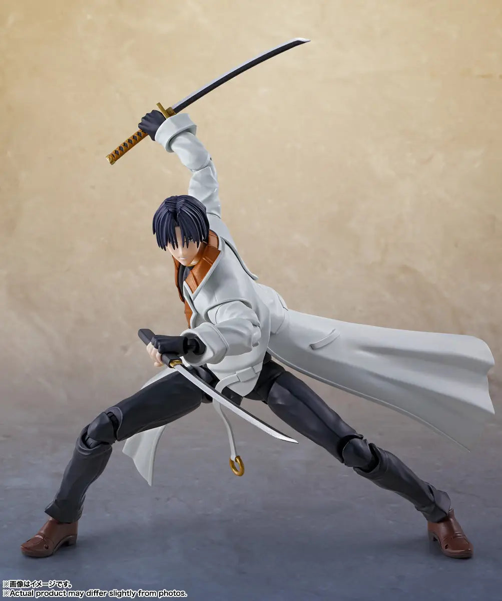 S.H.Figuarts Shinomori Aoshi Rurouni Kenshin Figure Super Anime Store