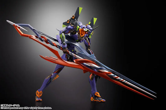 NEON GENESIS EVANGELION - EVANGELIOIN TEST TYPE-01 (UNIT-01) 30TH WITH THE SPEAR OF GAIUS TAMASHII NATIONS METAL BUILD FIGURE Anime Pop