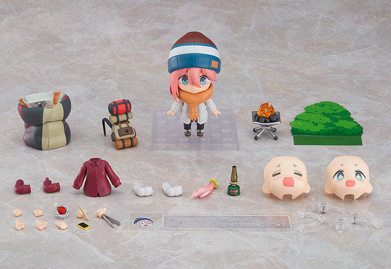 Laid-Back Camp Nendoroid 1623- DX Nadeshiko Kagamihara: Solo Camp Ver. DX Edition Figure Super Anime Store