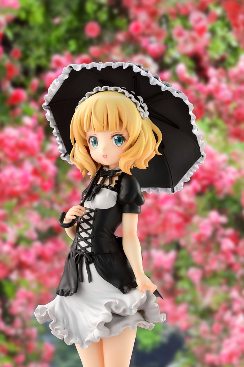 Bell Fine is The Order a Rabbit? Bloom: Syaro (Gothic Lolita Version) 1:7 Scale PVC Figure Super Anime Store
