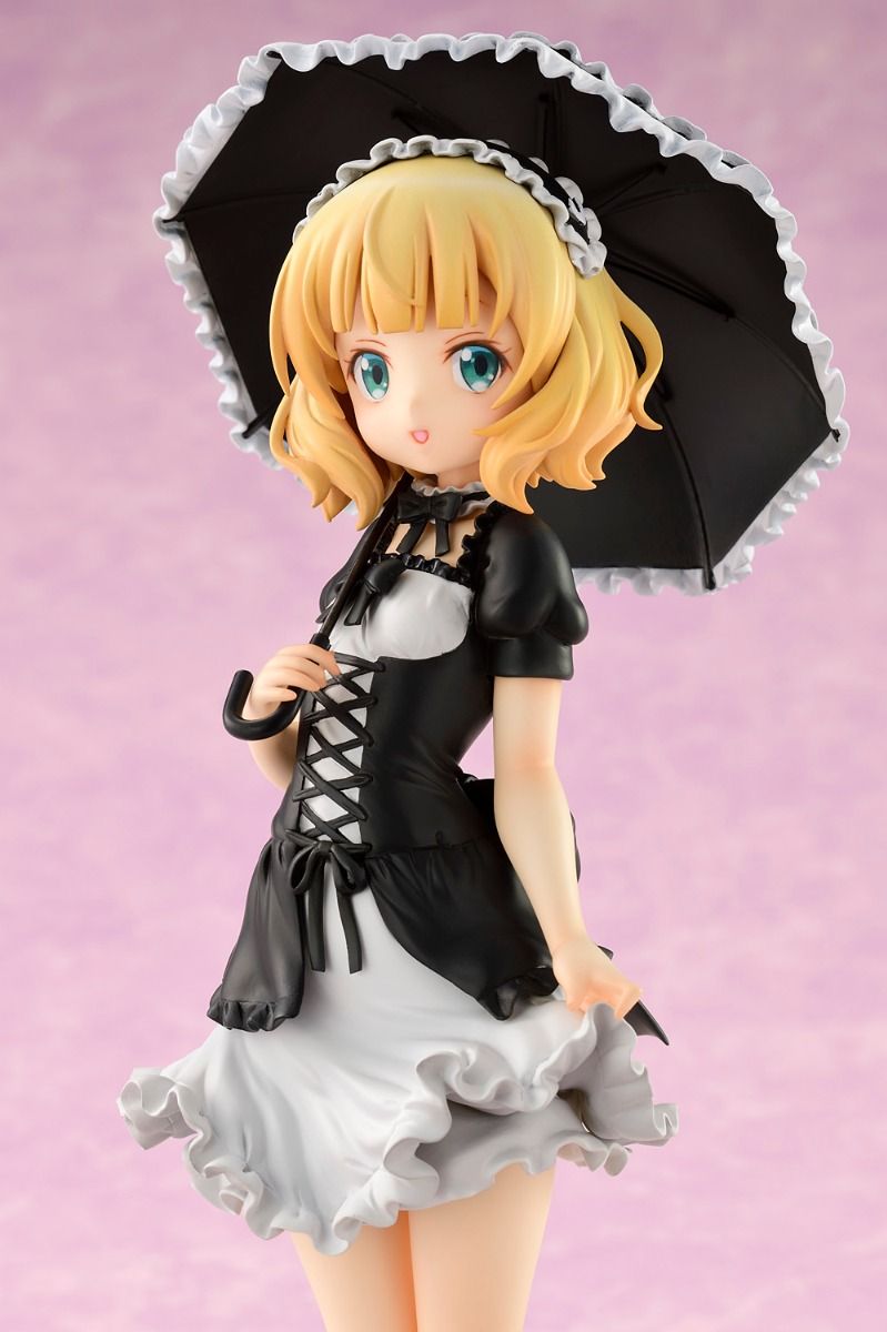 Bell Fine is The Order a Rabbit? Bloom: Syaro (Gothic Lolita Version) 1:7 Scale PVC Figure Super Anime Store