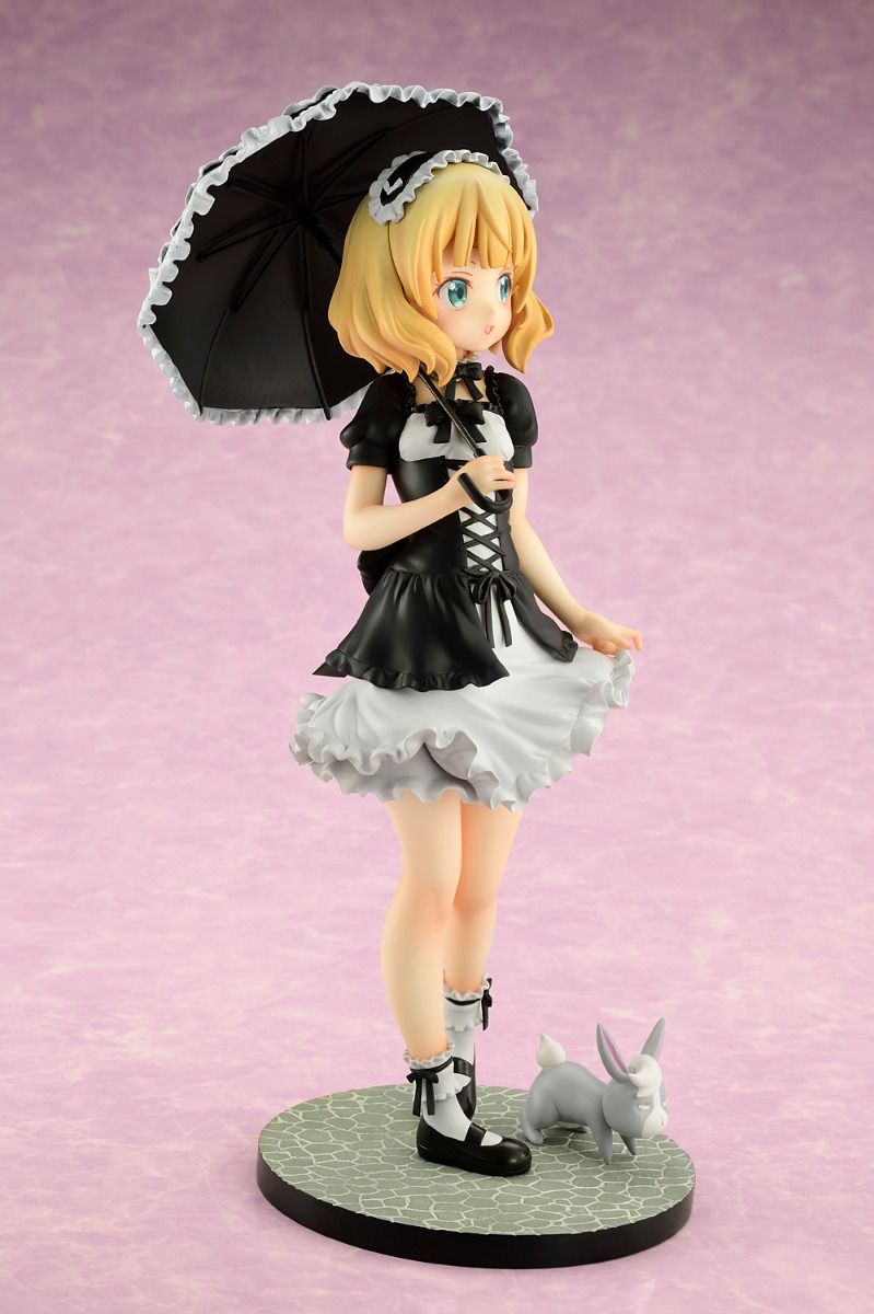Bell Fine is The Order a Rabbit? Bloom: Syaro (Gothic Lolita Version) 1:7 Scale PVC Figure Super Anime Store