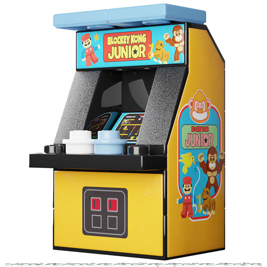 Blockey Kong Jr. - Custom Arcade Machine made using LEGO parts B3 Customs