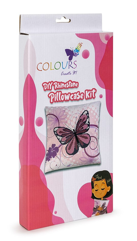 Diamond Art Pillowcase Kit - Butterfly