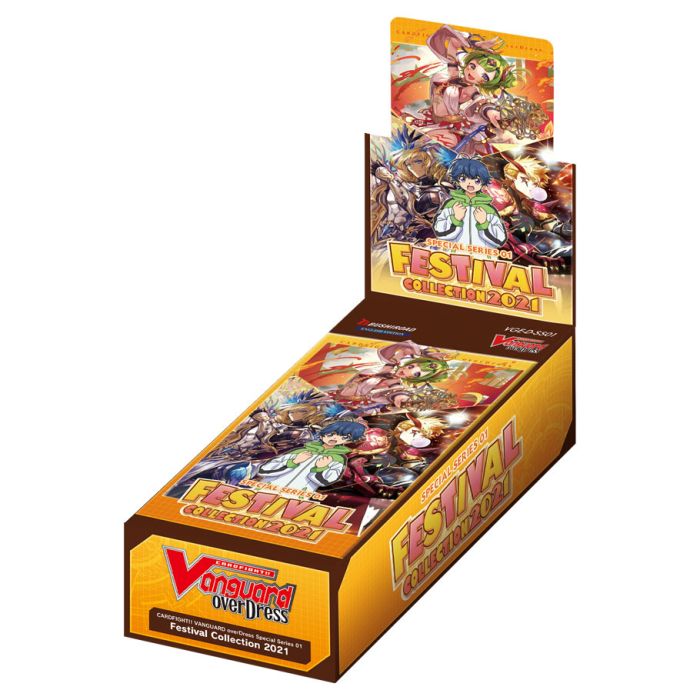 Cardfight Vanguard: overDress: Festival Collection 2021 Booster Display Spoils and Loot
