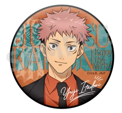 JUJUTSU KAISEN PARTY VERSION CAN BADGE Anime Pop