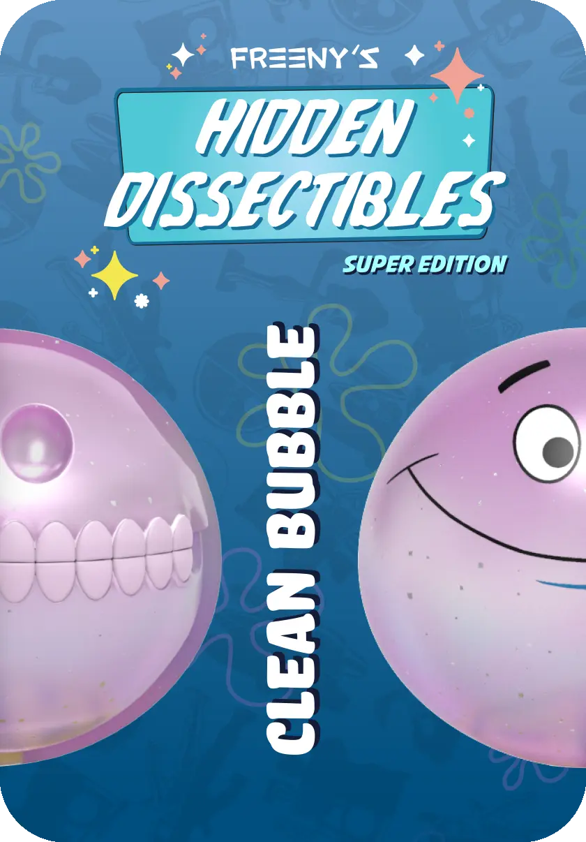 Freeny's Hidden Dissectibles SpongeBob SquarePants Series 04 Super Edition Blind Box - Mighty Jaxx Super Anime Store