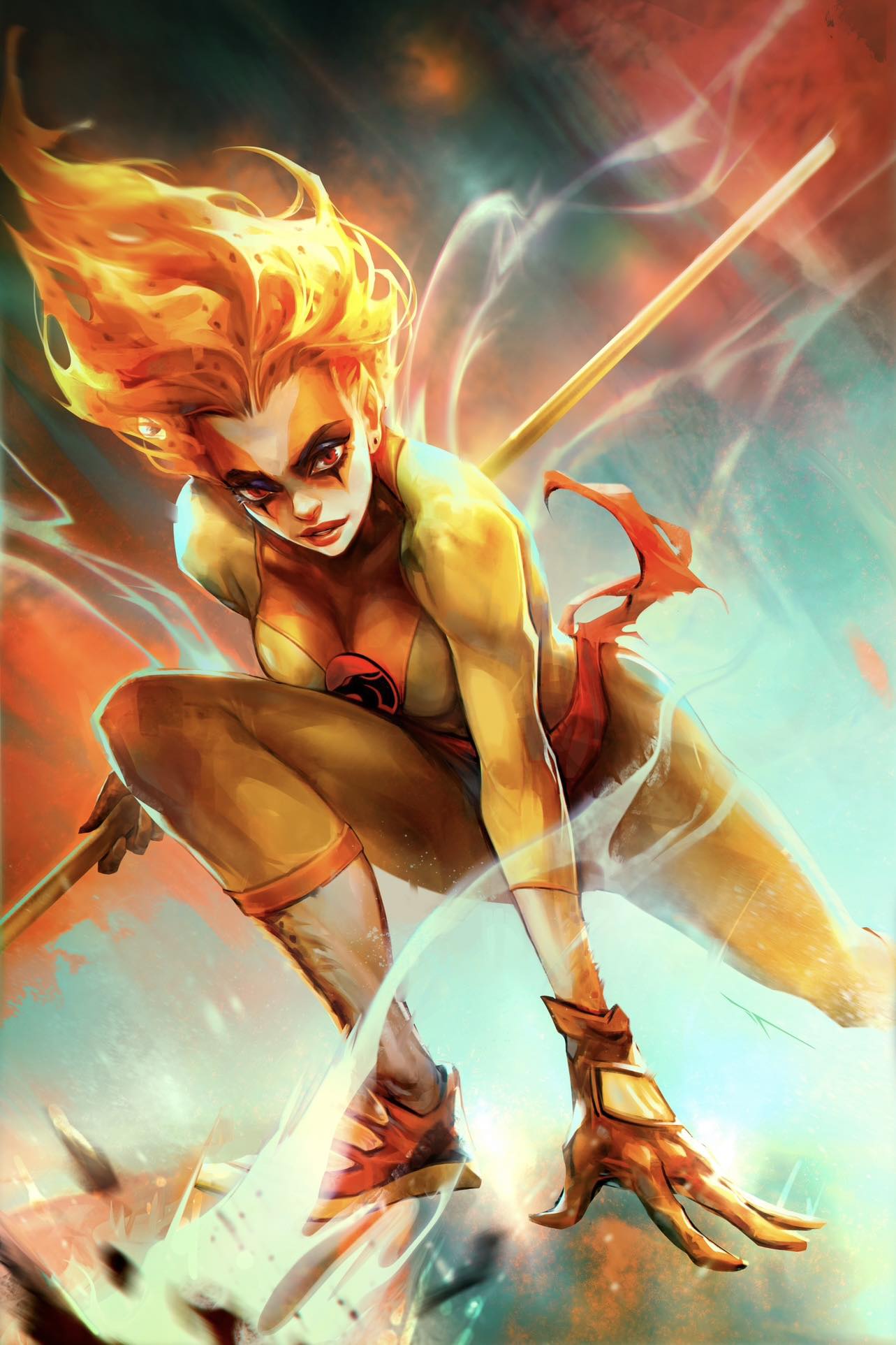 THUNDERCATS: CHEETARA #1 (IVAN TAO EXCLUSIVE VIRGIN VARIANT A & B SET) ~ Dynamite Fandom Comic Shop