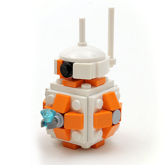 BB-8 Figure made using LEGO parts - B3 Customs B3 Customs