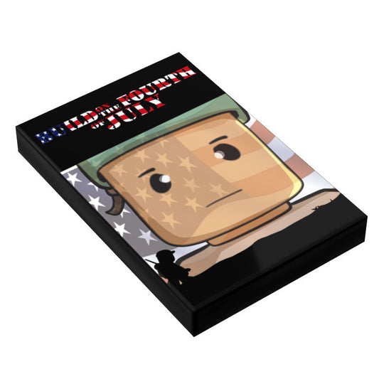 Build on the 4th of July Movie Cover (2x3 Tile) - B3 Customs B3 Customs