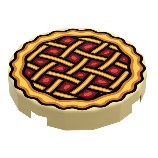 B3 Customs® Apple Pie (2x2 Round Tile) B3 Customs