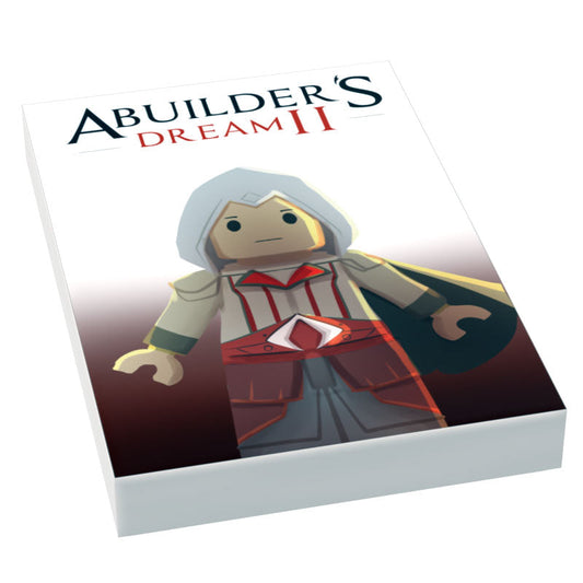 A Builders Dream II Video Game Cover (2x3 Tile) made using LEGO part - B3 Customs B3 Customs