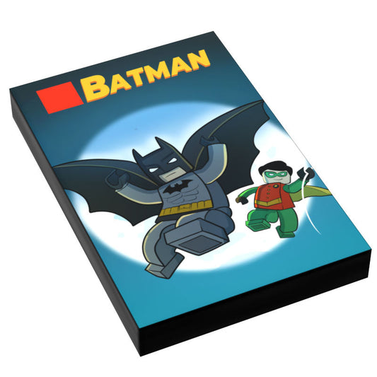 Custom Batman Original Video Game Cover (2x3 Tile) - B3 Customs B3 Customs
