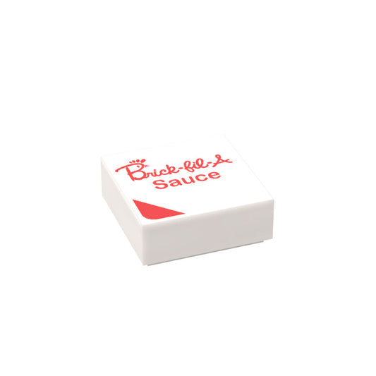 Brick-Fil-A Minifig Sauce Pack - B3 Customs B3 Customs