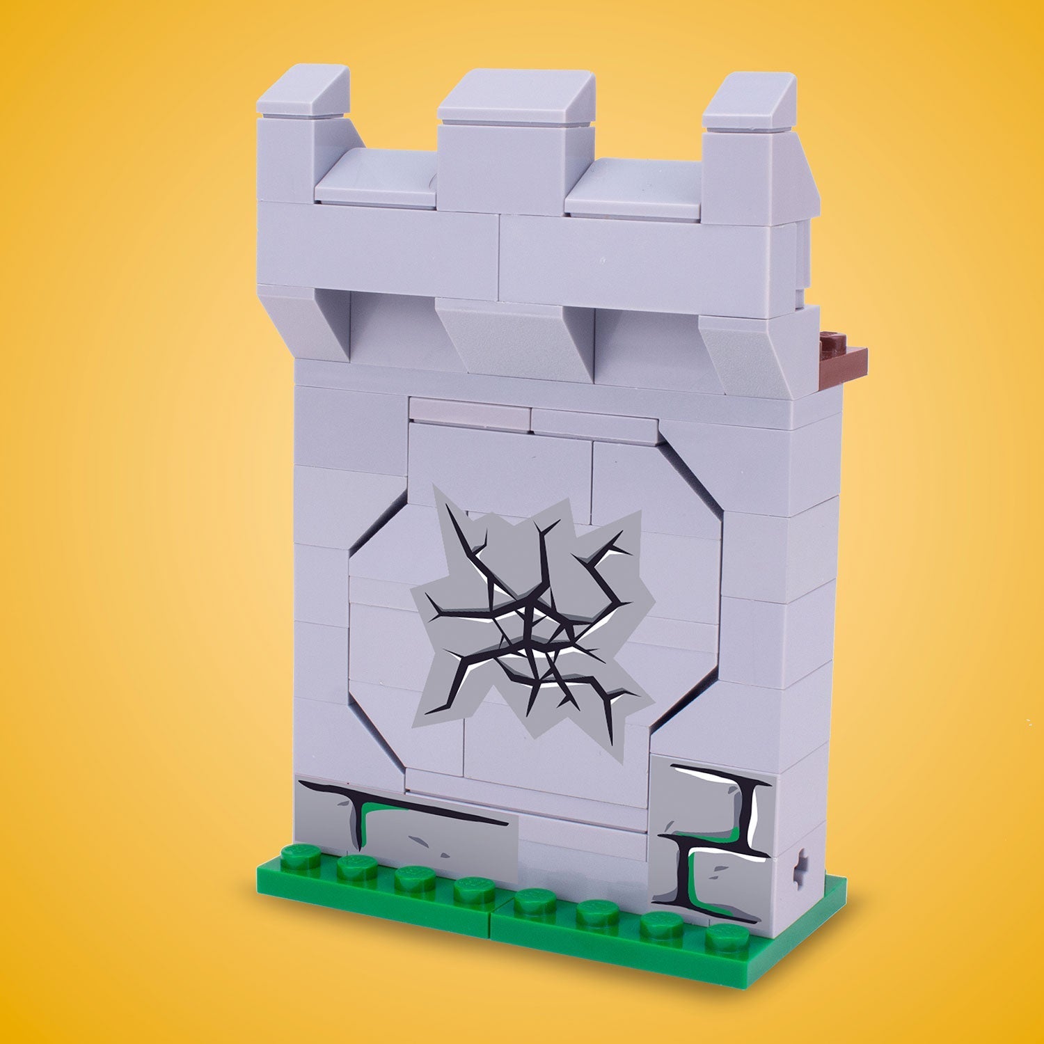 Castle Wall (Breakable) - Custom Castle Modular Building Set B3 Customs