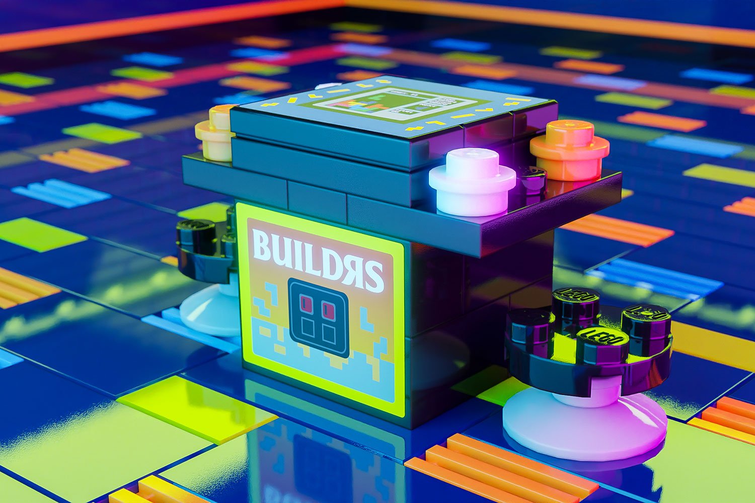 Buildᴙs 2-Player Classic Arcade made using LEGO parts - B3 Customs B3 Customs