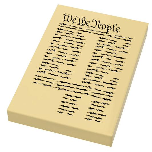 US Constitution Printed 2x3 Tile Document B3 Customs