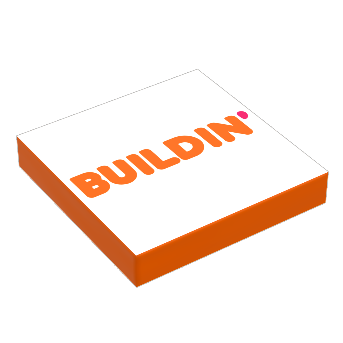 Buildin' Donuts Dozen 2x2 tile for Minifigs made with LEGO parts - B3 Customs B3 Customs