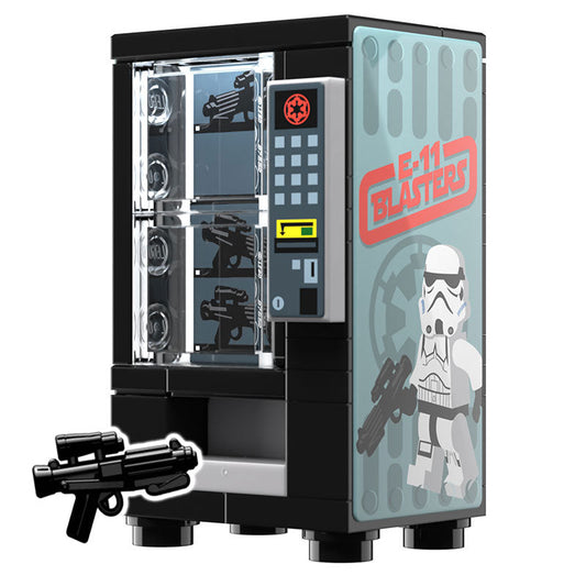 E-11 Blaster Vending Machine for Trooper minifigs made using LEGO parts B3 Customs