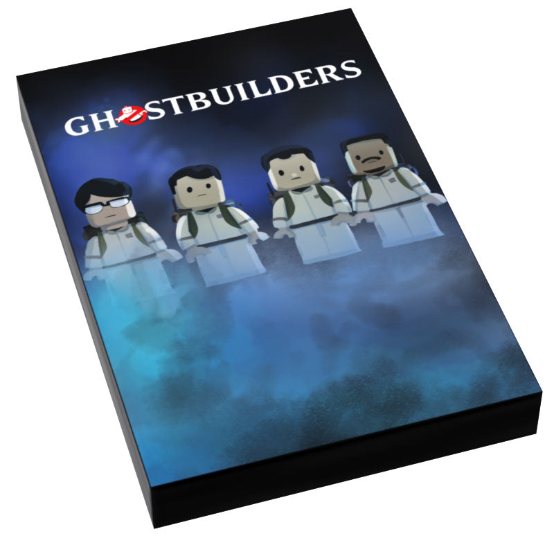 Ghostbuilders Movie Cover (2x3 Tile) - B3 Customs B3 Customs