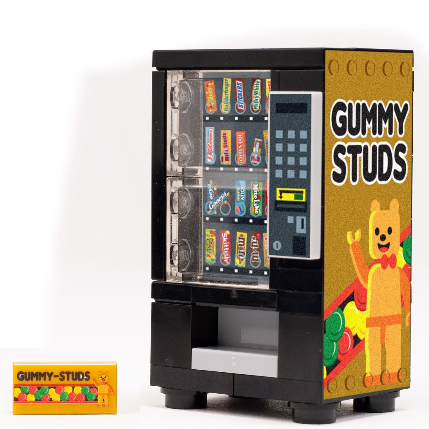 Gummy Studs Vending Machine made using LEGO parts - B3 Customs B3 Customs