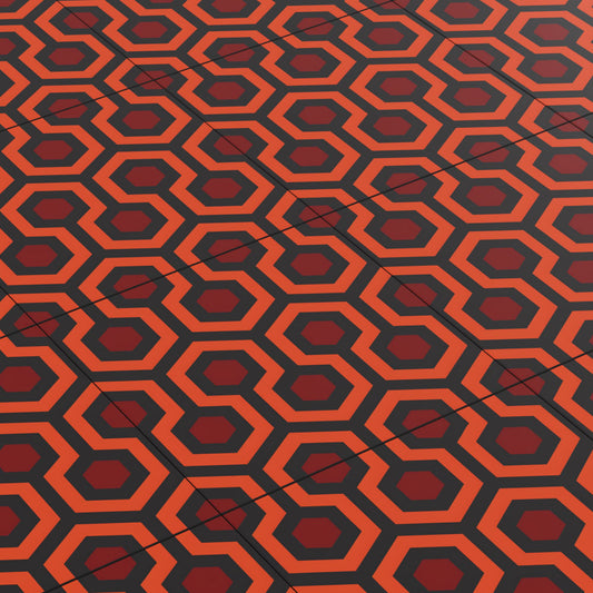 Horror Film Carpet (Shining) - Custom Printed 6x6 Tile made with LEGO part, B3 Customs B3 Customs