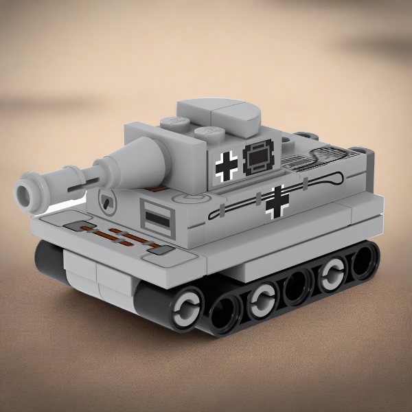 Custom Mini Panzer Tank made using LEGO parts - B3 Customs B3 Customs