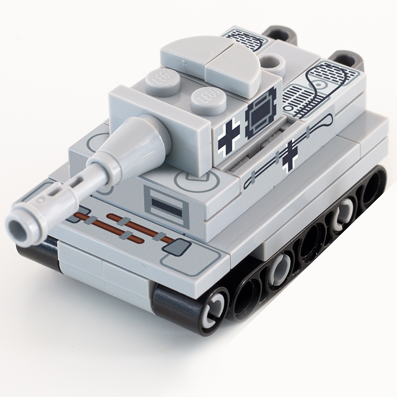 Custom Mini Panzer Tank made using LEGO parts - B3 Customs B3 Customs