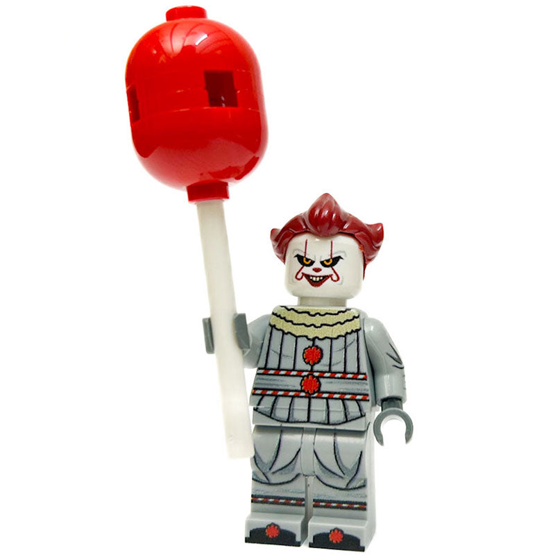 Pennywise Custom Minifig made using LEGO parts - B3 Customs B3 Customs