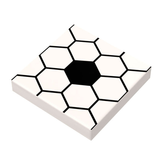 Classic Penny Tile Flooring (2x2 Tile) made using LEGO part B3 Customs