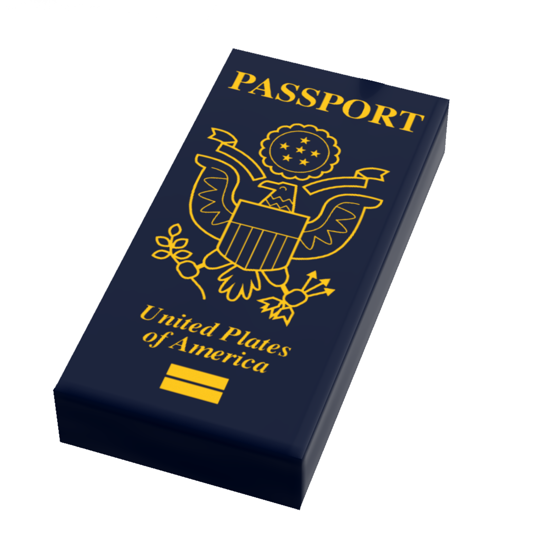 B3 Customs® Passport (1x2 Tile) B3 Customs